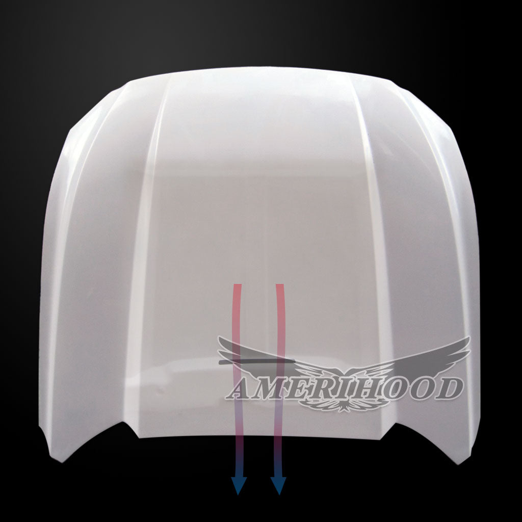 Ford Mustang 3 Inch Cowl Style Functional Heat Extraction Hood